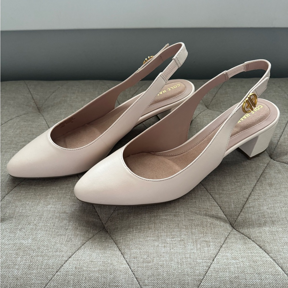 NWOT Women’s Cole Haan Slingback Leather Pump